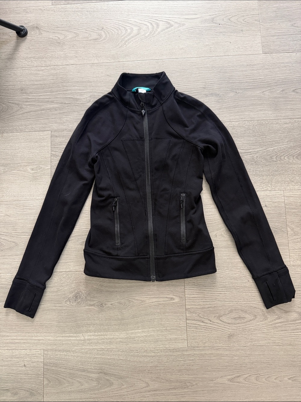 Ivivva Black Perfect Your Practice Girls Jacket